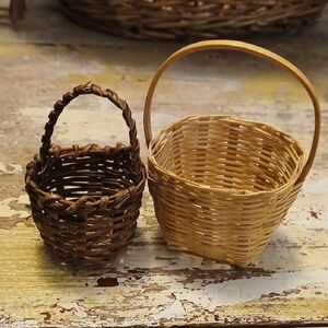 Vintage Miniature Baskets